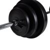 Barbell +2 Dumbbell Set 67.2 lb