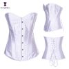Sexy Women Steampunk Clothing Gothic Plus Size Corsets Lace Up Boned Overbust Bustier Waist Cincher Body Shaper Corselet S-6XL