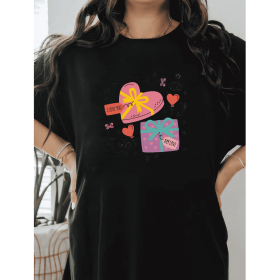 Casual Women's Cotton T-Shirt with Bow Detail - Trendy and Comfortable for Every Season (Style: 323)