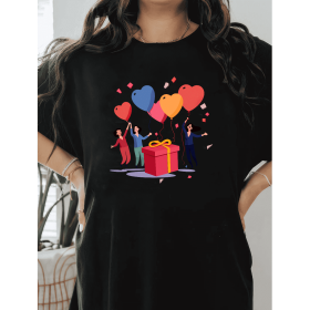 Casual Women's Cotton T-Shirt with Bow Detail - Trendy and Comfortable for Every Season (Style: 314)