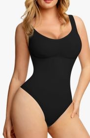 One Piece Shaping  The Transformation Of The Charm Of Women's Jumpsuits (Option: Blk-S)